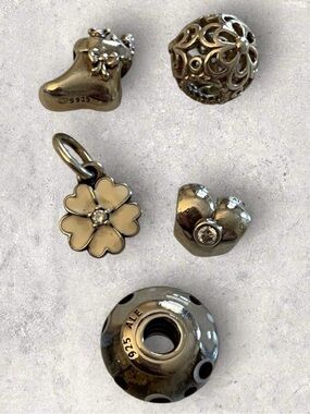 Pandora lot of 5 charms